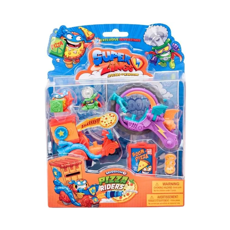SUPERZINGS MISSION 3 PIZZA RIDERS