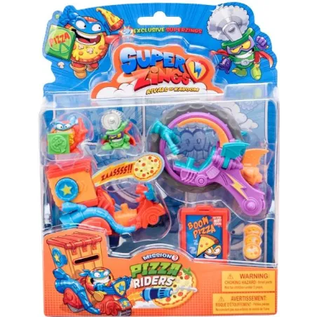 SUPERZINGS MISSION 3 PIZZA RIDERS