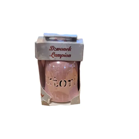 Lampion Dzwoneczek Ceramiczny Led Świąteczny Wiktoria Lampion Dzwoneczek Ceramiczny Led Świąteczny Wiktoria
