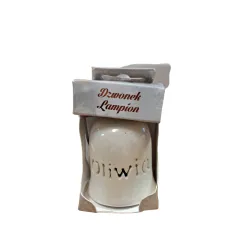 LAMPION CERAMICZNY DZWONEK LED OLIWIA