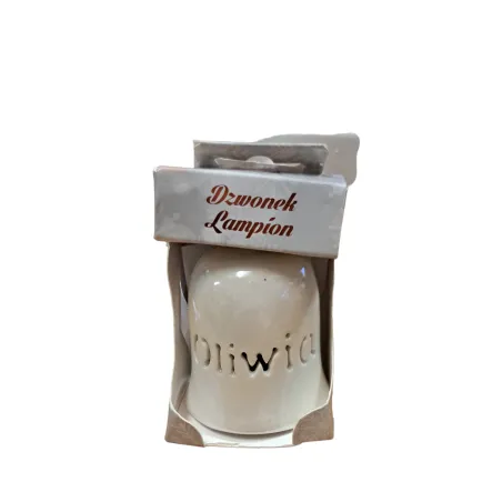 LAMPION CERAMICZNY DZWONEK LED OLIWIA