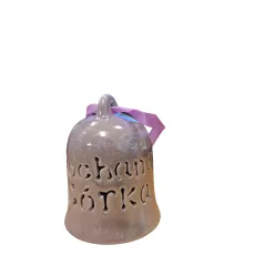 LAMPION CERAMICZNY DZWONEK LED KOCHANA CÓRKA