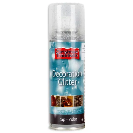 Brokat Srebrny W Sprayu 125Ml Do Dekoracji Brokat Srebrny W Sprayu 125Ml Do Dekoracji