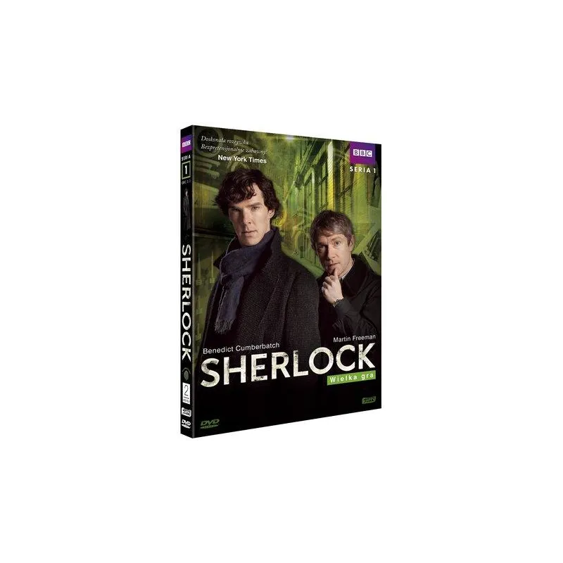 SHERLOCK WIELKA GRA SERIA 1 ODCINEK 3 DVD PL