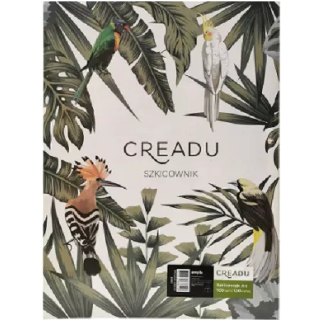 SZKICOWNIK 120 KARTEK A4 CREADU