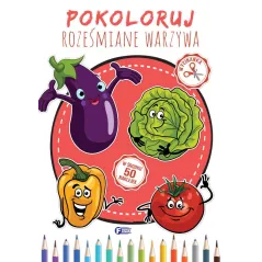 POKOLORUJ ROZEŚMIANE WARZYWA