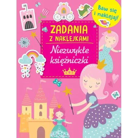 NIEZWYKŁE KSIĘŻNICZKI. ZADANIA Z NAKLEJKAMI