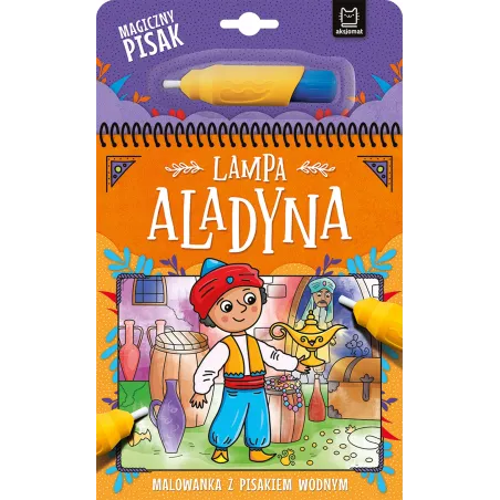 Lampa Aladyna. Malowanka Z Pisakiem Wodnym Lampa Aladyna. Malowanka Z Pisakiem Wodnym
