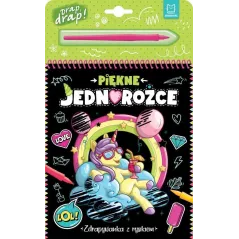 PIEKNE JEDNOROŻCE. ZDRAPYWANKA Z RYSIKIEM Agata Kaczyńska