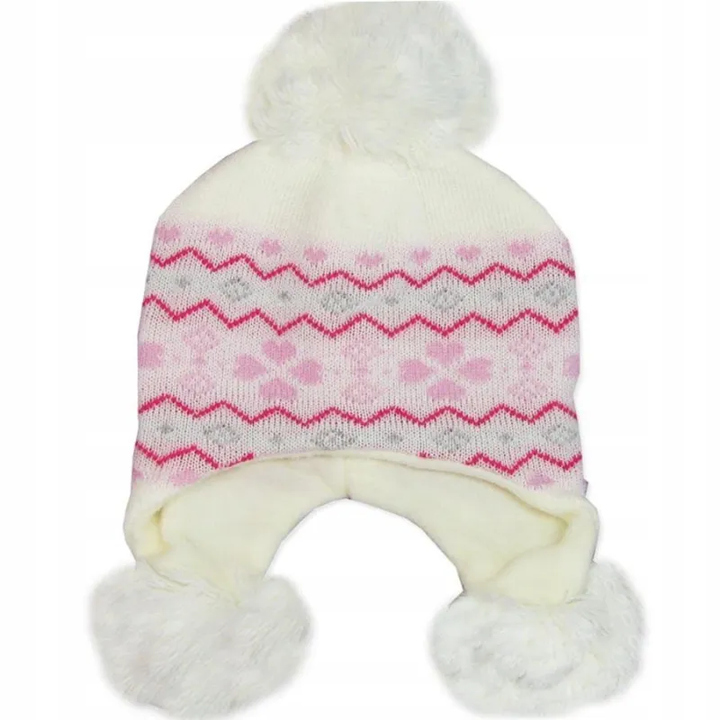CZAPKA ZIMOWA DZIEWCZĘCA WINTER CUTE 42-44 CM YO! CLUB