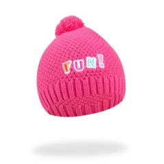 Czapka Zimowa Dziewczęca Fun! Różowa 48-50Cm Yo! Club