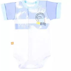 BAWEŁNIANE BODY NIEMOWLĘCE CHŁOPIĘCE SUMMER TIME 86CM EWA KLUCZE