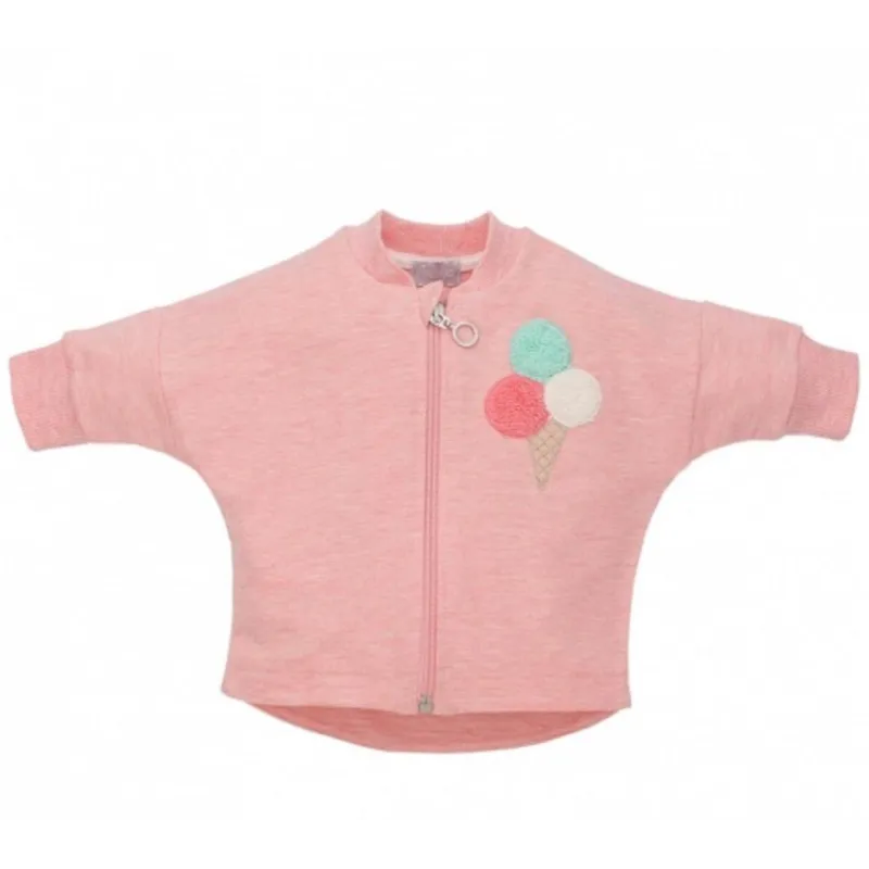 BAWEŁNIANA BLUZA ROZPINANA LOVE SUMMER 80CM PINOKIO
