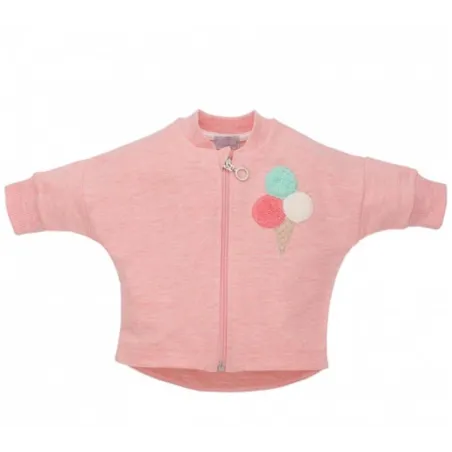 Bawełniana Bluza Rozpinana Love Summer 80Cm Pinokio
