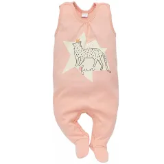 BAWEŁNIANE ŚPIOSZKI DZIEWCZĘCE SWEET PANTHER 74CM PINOKIO