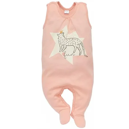BAWEŁNIANE ŚPIOSZKI DZIEWCZĘCE SWEET PANTHER 74CM PINOKIO