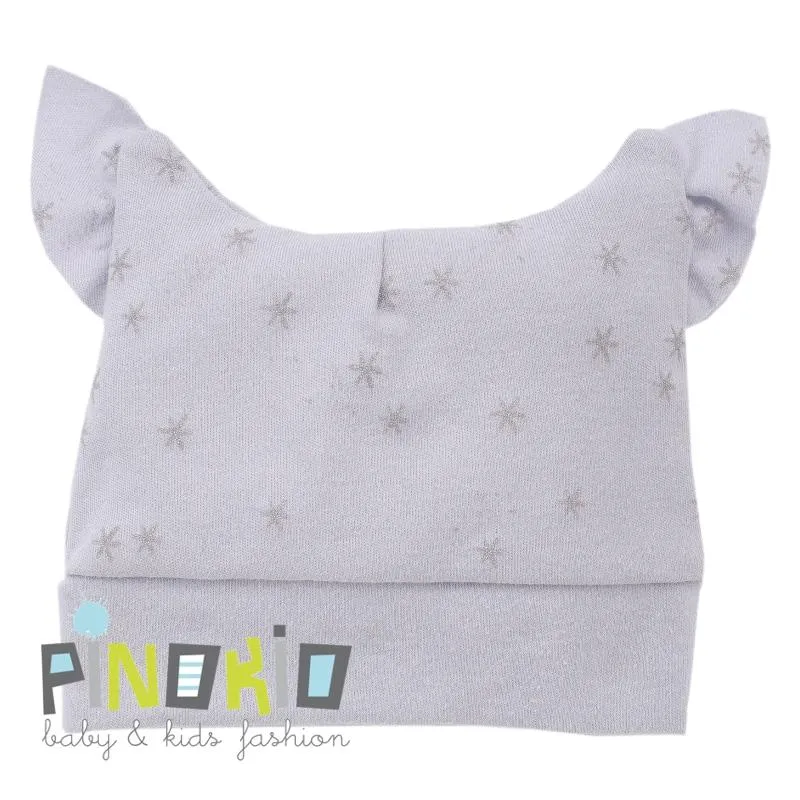 BAWEŁNIANA CZAPECZKA MAGIC SZARY STAR 68CM PINOKIO