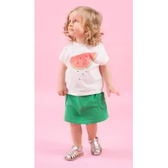 Bawełniana Bluzka Z Krótkim Rękawem Love Summer 80Cm Pinokio