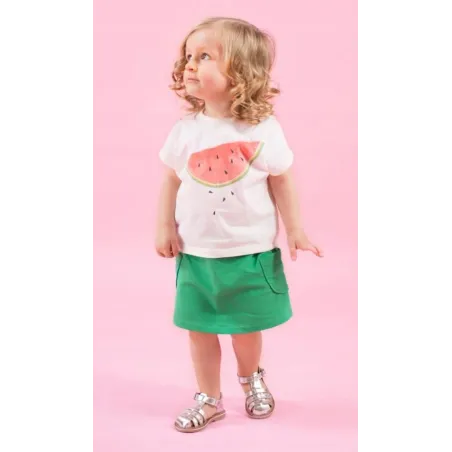 Bawełniana Bluzka Z Krótkim Rękawem Love Summer 80Cm Pinokio