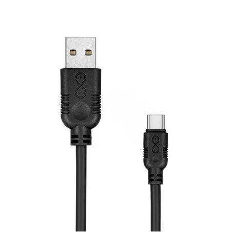 Kabel Usb Usb-C Exc Whippy 2 Metry Czarny Kabel Usb Usb-C Exc Whippy 2 Metry Czarny
