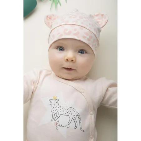 Czapka Bawełniana Z Uszkami Sweet Panther 62Cm Pinokio