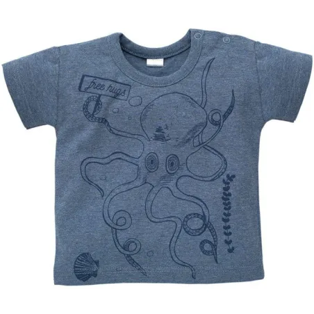 Bawełniany T-Shirt Chłopięcy Sea World 74Cm Pinokio Bawełniany T-Shirt Chłopięcy Sea World 74Cm Pinokio