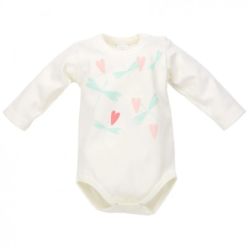 BAWEŁNIANE BODY Z DŁUGIM RĘKAWEM LOVE SUMMER 92CM PINOKIO