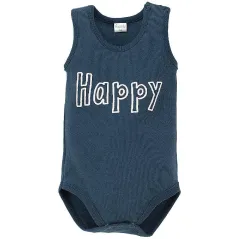 BAWEŁNIANE BODY NA RAMIĄCZKACH HAPPY LLAMA 86CM PINOKIO