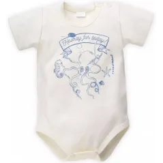 BAWEŁNIANE BODY Z KRÓTKIM RĘKAWEM SEA WORLD 80CM PINOKIO