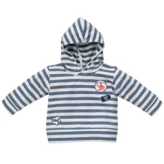 BAWEŁNIANA BLUZA Z KAPTUREM SEA WORLD 92CM PINOKIO