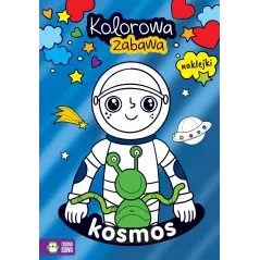 KOSMOS. KOLOROWA ZABAWA Z NAKLEJKAMI