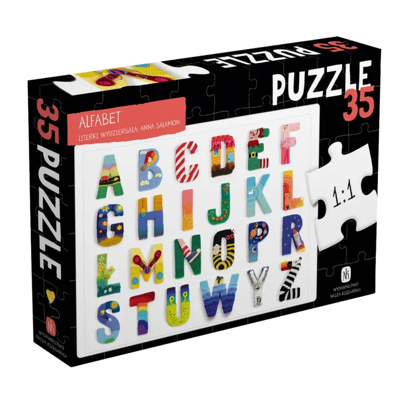 ALFABET PUZZLE 35 ELEMENTÓW 2+