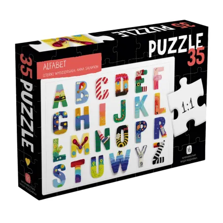 ALFABET PUZZLE 35 ELEMENTÓW 2+