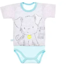 BODY CHŁOPIĘCE Z KRÓTKIM RĘKAWEM PETITE 68 CM EEVI