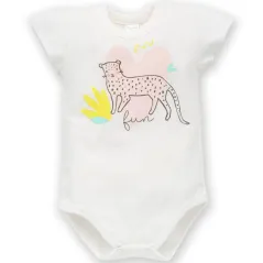 BODY DZIEWCZĘCE Z KRÓTKIM RĘKAWEM SWEET PANTHERE 98 CM PINOKIO