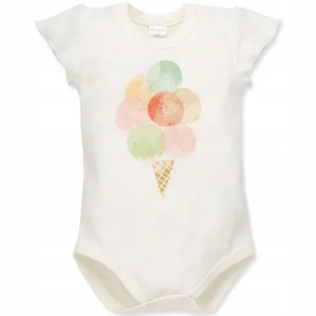 BODY DZIEWCZĘCE Z KRÓTKIM RĘKAWEM LOVE SUMMER 92 CM PINOKIO