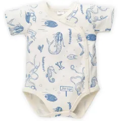 BODY ROZPINANE Z KRÓTKIM RĘKAWEM SEA WORLD 56 CM PINOKIO
