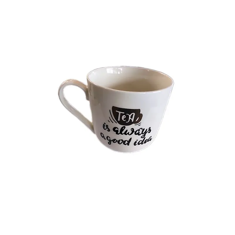 KUBEK PORCELANOWY TEA IS ALWAYS A GOOD IDEA