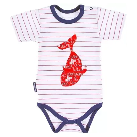 BODY CHŁOPIĘCE Z KRÓTKIM RĘKAWEM BIG FISH 98 CM EEVI