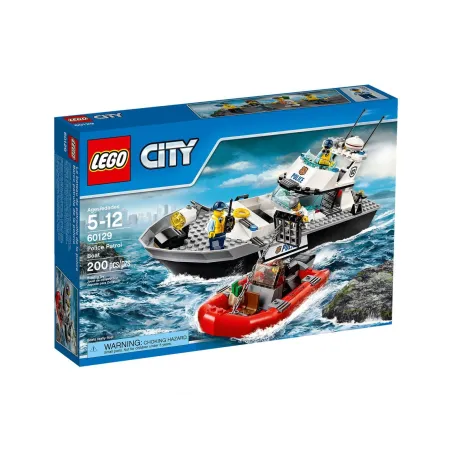 POLICYJNA ŁÓDŹ PATROLOWA LEGO CITY 60129