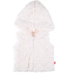 KAMIZELKA FUTERKO WINTER ECRU 62 CM EEVI