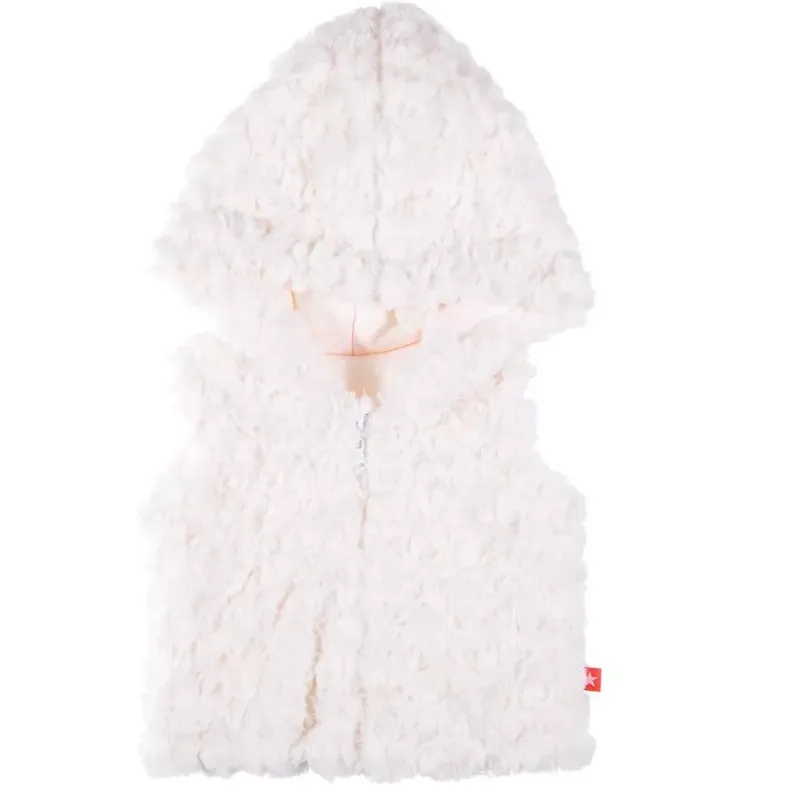 KAMIZELKA FUTERKO WINTER ECRU 62 CM EEVI