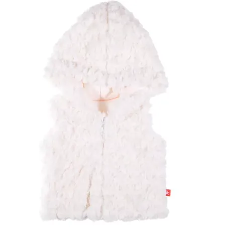 KAMIZELKA FUTERKO WINTER ECRU 62 CM EEVI