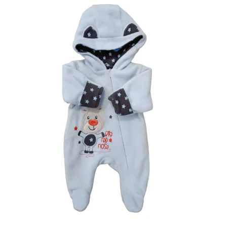 Pajac Niemowlęcy Z Kapturem Wild Park Polar 56 Cm Eevi Pajac Niemowlęcy Z Kapturem Wild Park Polar 56 Cm Eevi