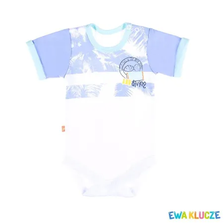 BODY CHŁOPIĘCE Z KRÓTKIM RĘKAWEM SUMMER TIME 68 CM EEVI