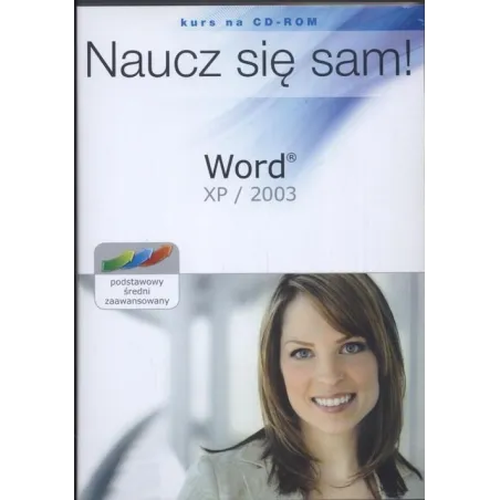 WORD XP 2003 NAUCZ SIĘ SAM! KURS NA CD-ROM