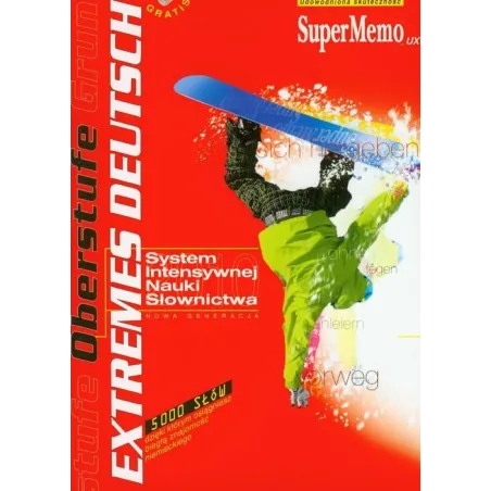 EXTREMES DEUTSCH OBERSTUFE SYSTEM INTENSYWNEJ NAUKI SŁOWNICTWA JĘZYKA NIEMIECKIEGO DVD-ROM
