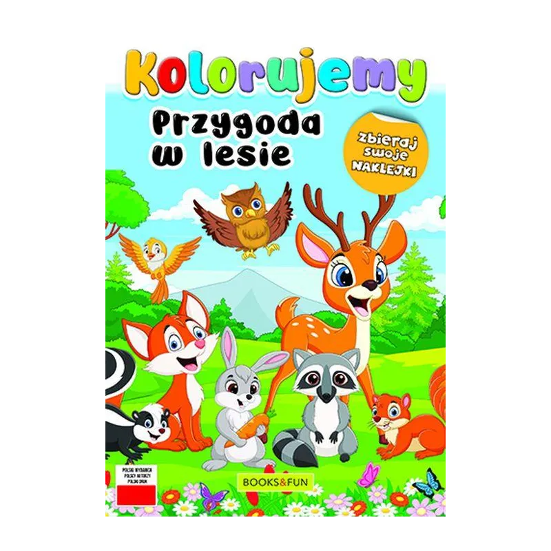 PRZYGODA W LESIE. KOLORUJEMY