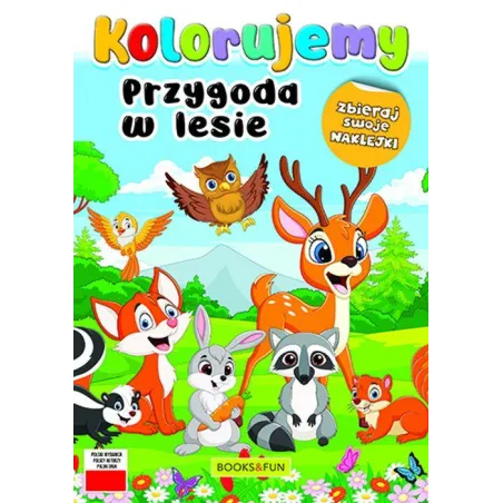 Przygoda W Lesie. Kolorujemy Przygoda W Lesie. Kolorujemy
