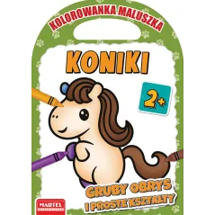KONIKI. KOLOROWANKA MALUSZKA 2+